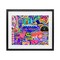 Stupell Industries Fabulous Las Vegas Fun Framed Print Under Glass, design by Jess Stempel